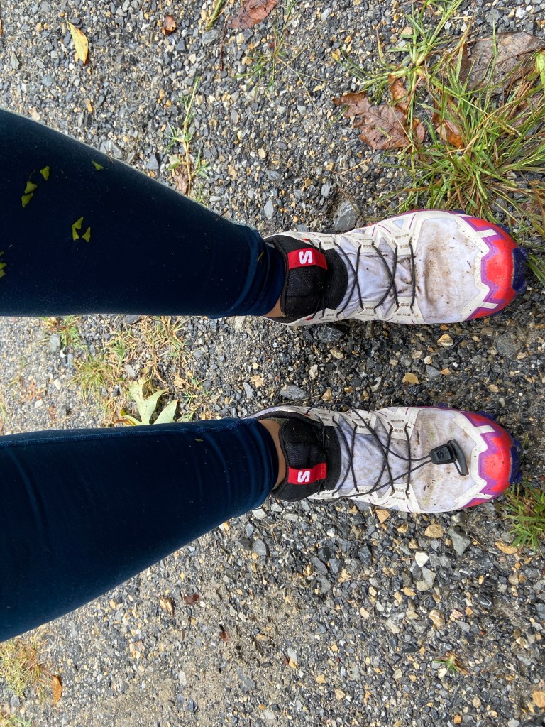 White Salomon Speedcross 6 Trail Shoes